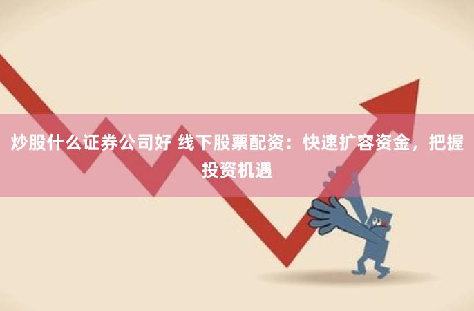 炒股什么证券公司好 线下股票配资：快速扩容资金，把握投资机遇
